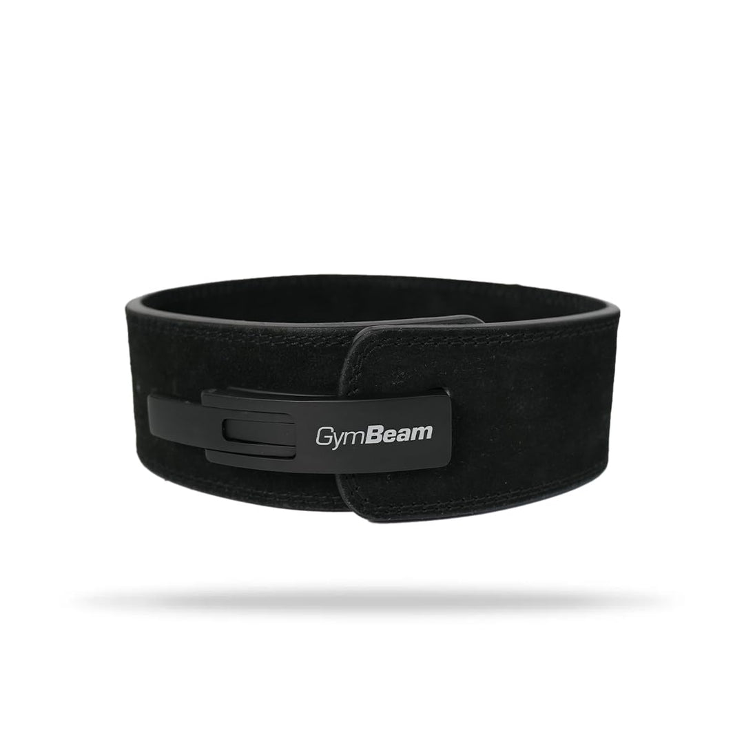 GymBeam Lifting Belt - Verstellbarer Gewichthebergürtel aus Leder mit 4 Schichten für maximale Lifts