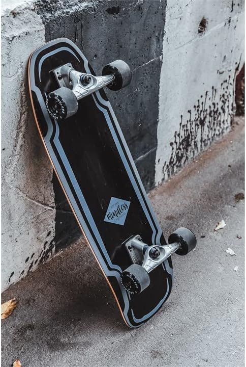Mindless Longboards Surf Skate Longboard Skateboard Unisex Erwachsene 9.5" Schwarz (Black), 9.5" Sch