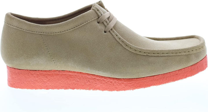 Clarks Herren Wallabee Mokassin 44 EU Light Tan Orange, 44 EU Light Tan Orange