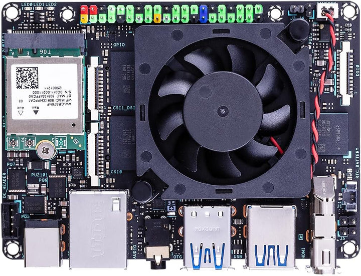 ASUS Tinker Edge R Single-Board-Computer (Einplatinencomputer, Mainboard für KI-Anwendungen, Machine