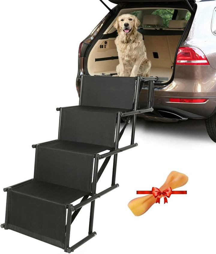 Tragbare Hunderampe für Auto, geeignet für grosse und kleine Hunde. Die Faltbare Leiter des Autos is