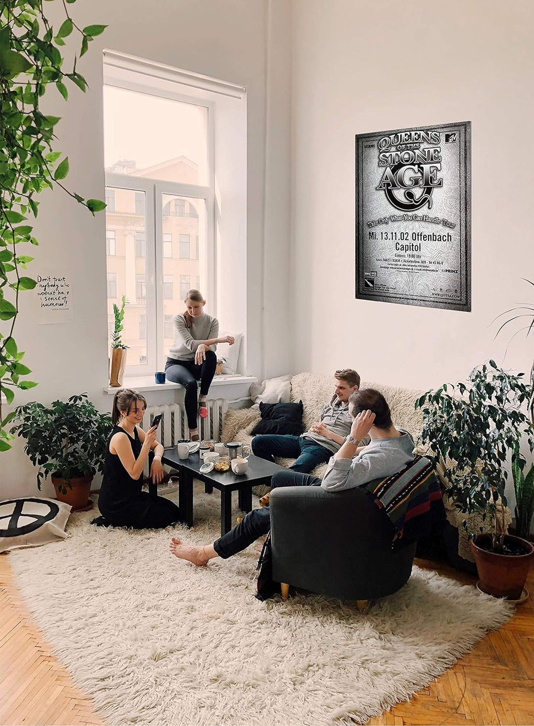 Queens of The Stone Age - Take Only What, Frankfurt 2002 » Konzertplakat/Premium Poster | Live Konze