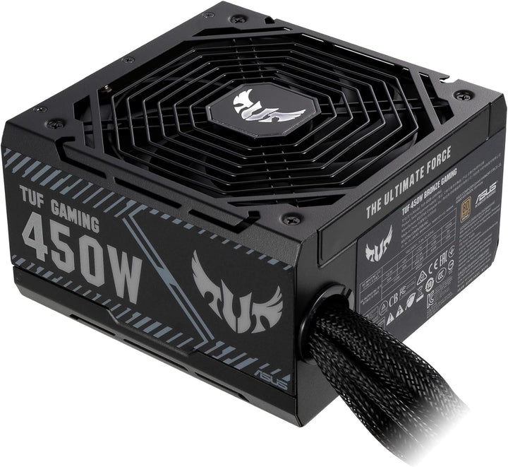 ASUS TUF Gaming 450W Bronze Netzteil (450 Watt, 0dB-Technologie, 80cm 8-Pin CPU-Anschluss (EPS 12V),