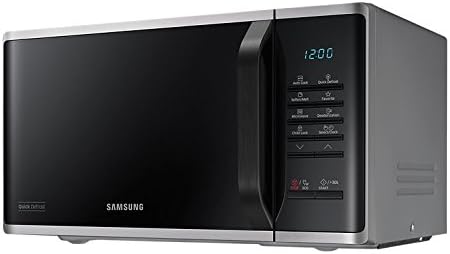 Samsung MS23K3513AS Mikrowelle 750 W Schwarz, Silber – Mikrowelle (Arbeitsplatte, 750 W, Tasten, sch