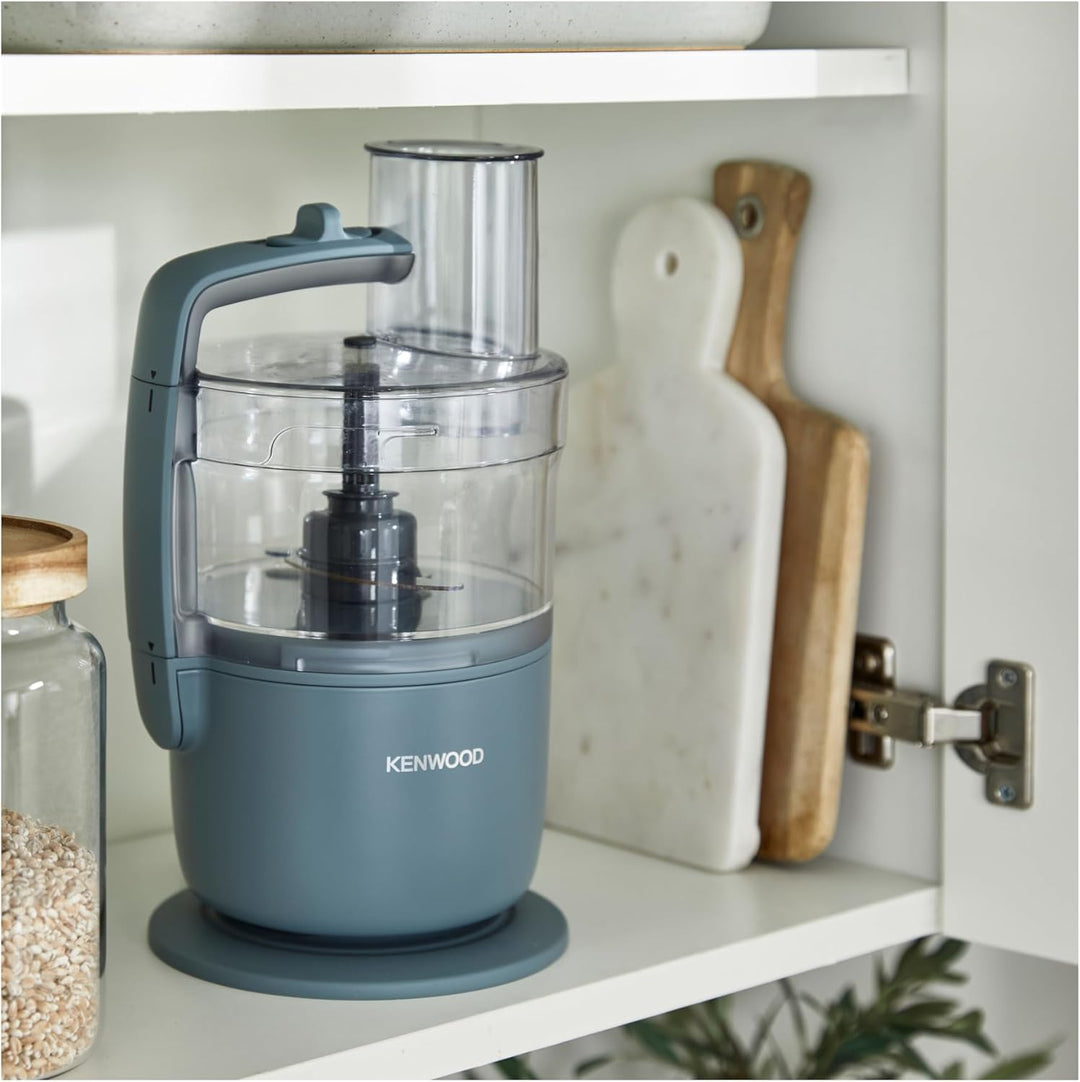 Kenwood MultiPro Go FDP22.000GY, Robot da Cucina che Trita, Affetta, Grattugia, Riduce in Purea e I