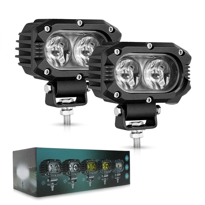 CO LIGHT LED Arbeitsscheinwerfer 12v Led Scheinwerfer 24v Zusatzscheinwerfer auto 4 zoll 2 stück×50W