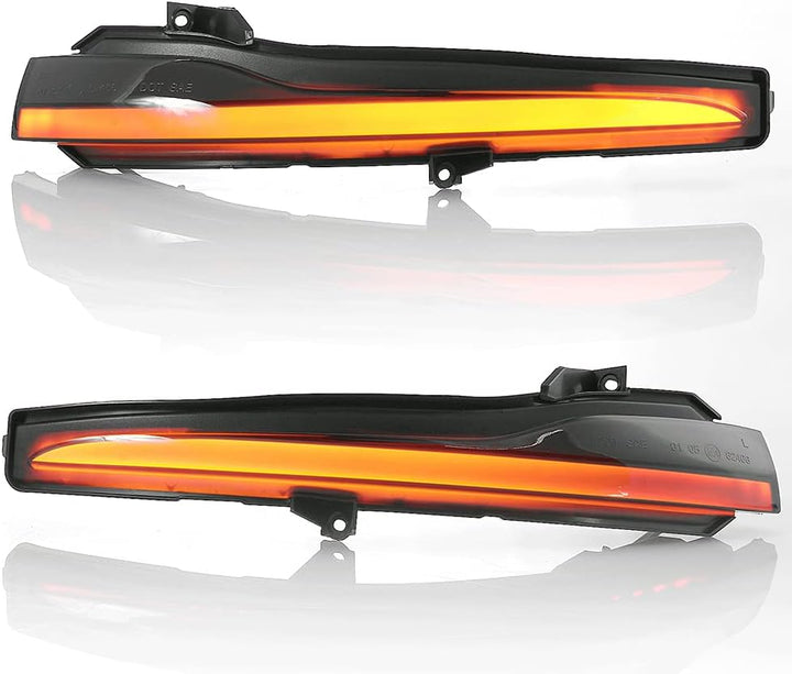 LIGHTDELUX Ersatz für LED Spiegelblinker Blinkleuchte Dynamisch Links Rechts Laufblinker mit Zulassu