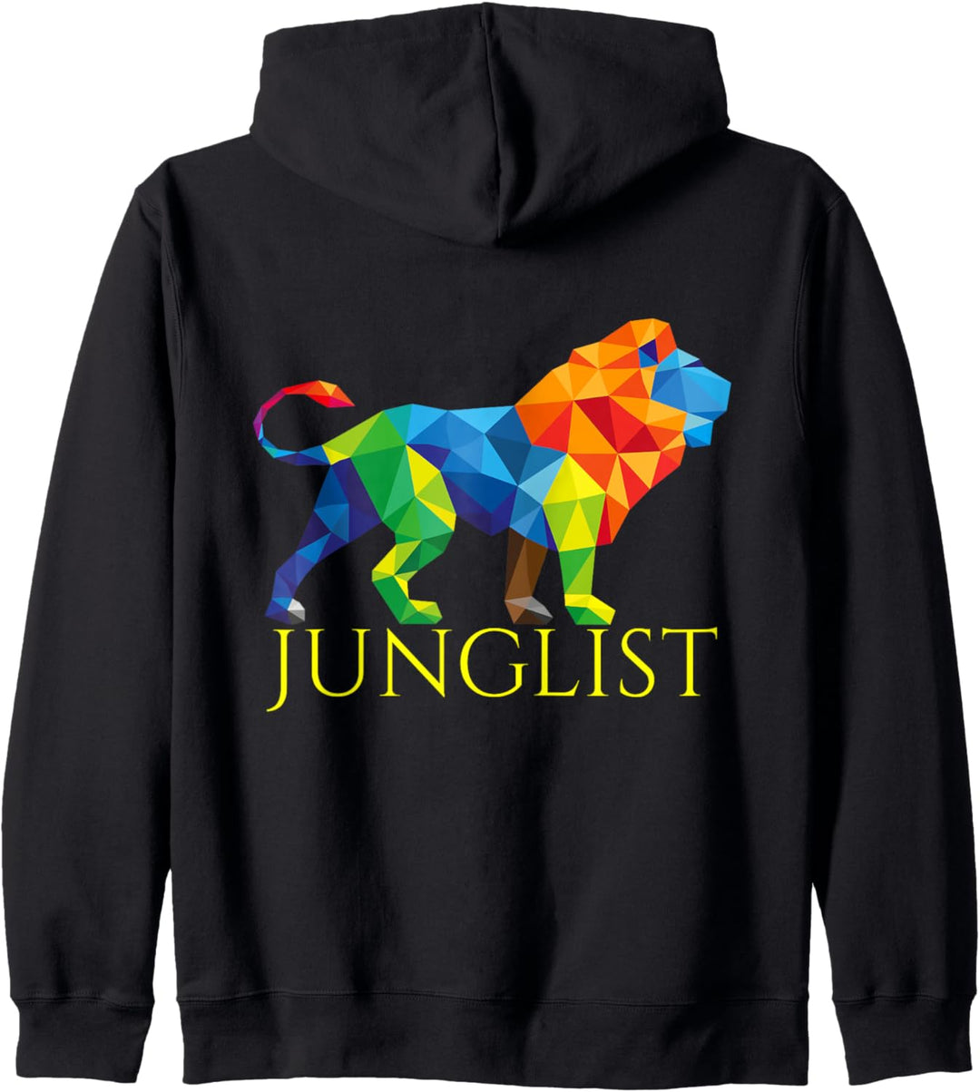 Drum and Bass Junglist Lion Drum & Bass DnB Kapuzenjacke