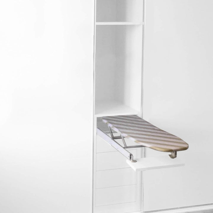 Emuca - Bügelbrett Bügeltucheinsatz Iron, Bügelbrettbezug, 950x300mm, Aus Baumwolle mit gestreiftem