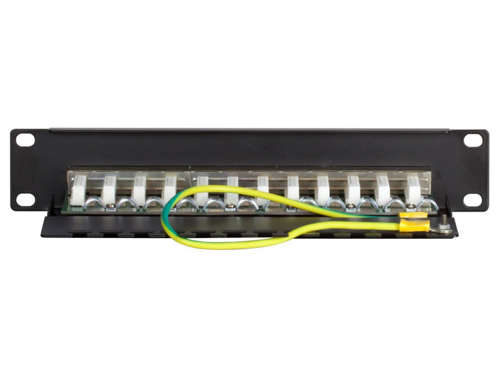 DSIT Patchpanel 10 Zoll - 12-Fach FTP Patchpanel CAT 6 10 Zoll - 12-fach Cat6 FTP, 10 Zoll - 12-fach