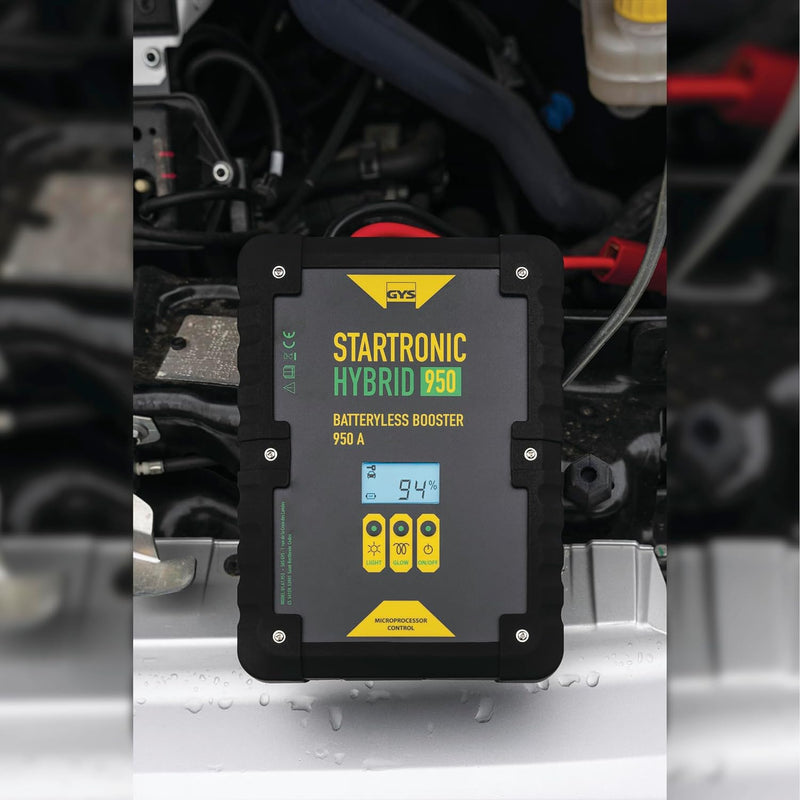 GYS Startronic Hybrid 950 Superkondensator-Booster 12 V – Lieferung mit Kabel und Zigarettenanzünder