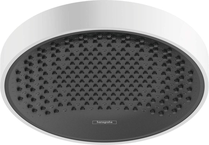 hansgrohe wassersparender Duschkopf Regendusche Rainfinity (250mm, rund, 1 Strahlart) mattweiss
