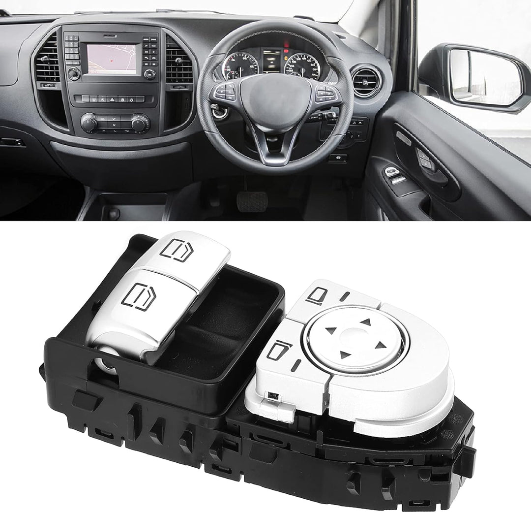 Elektrischer Fensterheberschalter, Autofensterheberschalter, Autoinnenteile A2059056911, Kompatibel