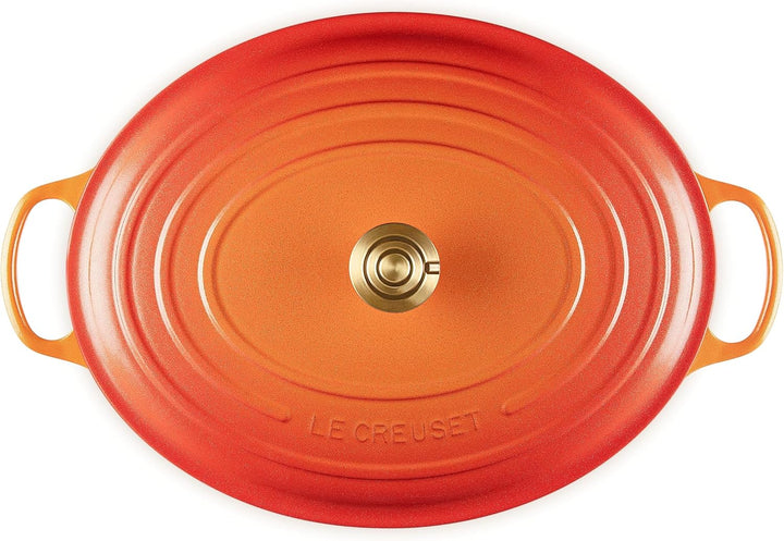 Le Creuset Flamme Dorée Ovalkasserolle, 40 cm