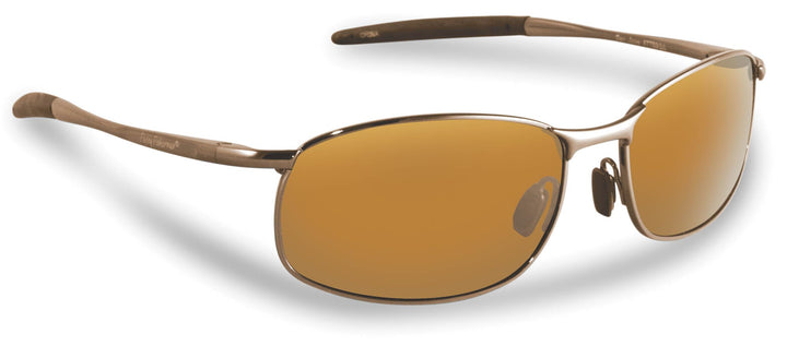 Fliegen Fisherman San Jose polarisierte Sonnenbrille Bernsteinfarbene Gläser Bernstein, Bernsteinfar