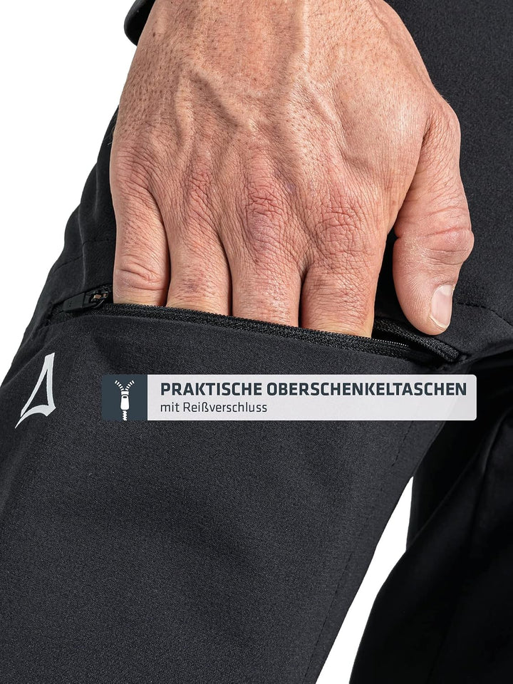 Schöffel Pants Folkstone Warm M 25 Schwarz, 25 Schwarz