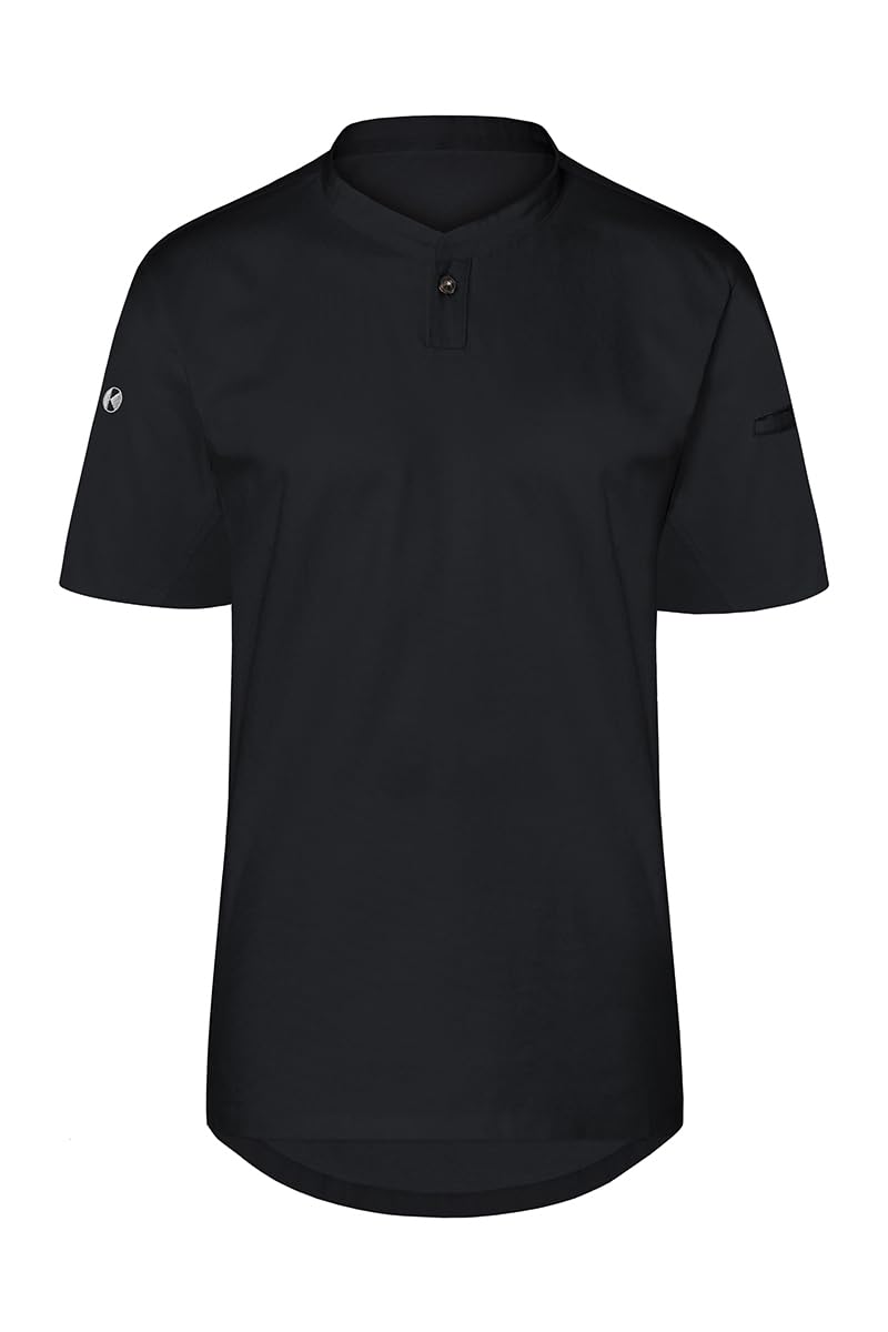Karlowsky Kurzarm Damen Arbeitsshirt Performance 60% Baumwolle, 40% Polyester 2XL Schwarz, 2XL Schwa