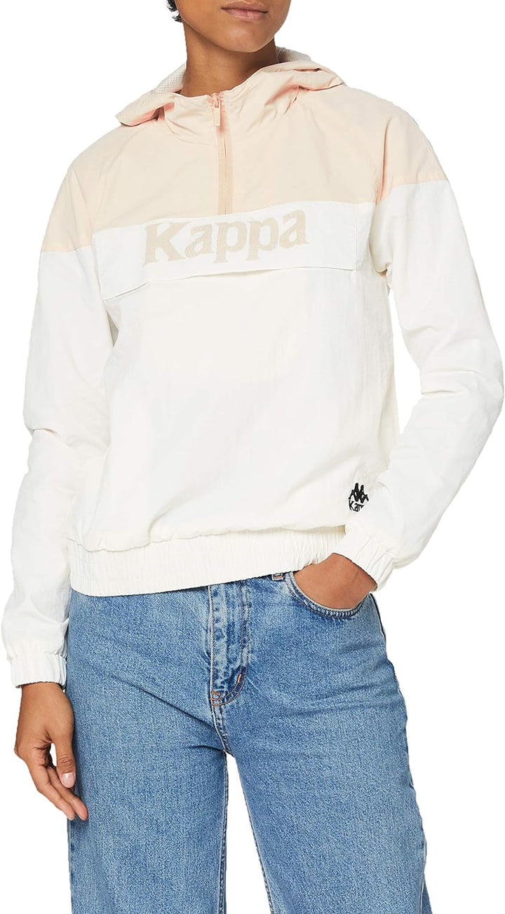Kappa Damen Yip Weste XL Weiss / Pink, XL Weiss / Pink