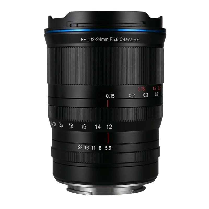 LA0WA Ultra-Weitwinkelobjektiv, 12–24 mm, f/5,6 Zoom, kompatibel mit Leica M-Mount-Kamera, manueller