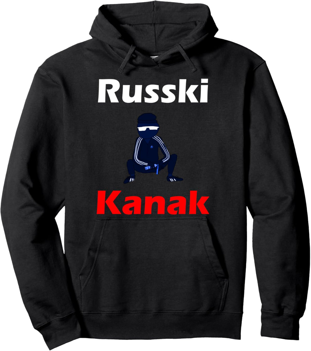 Russki Kanak T-Shirt Gopnik T-Shirt für Russen aus Russland Pullover Hoodie