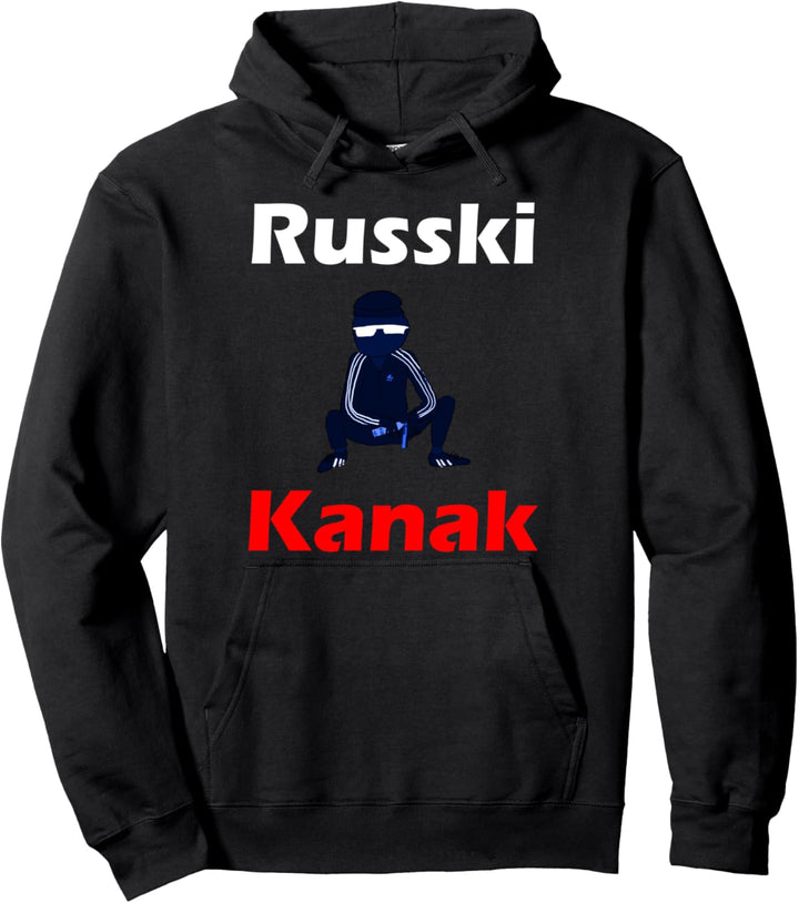 Russki Kanak T-Shirt Gopnik T-Shirt für Russen aus Russland Pullover Hoodie