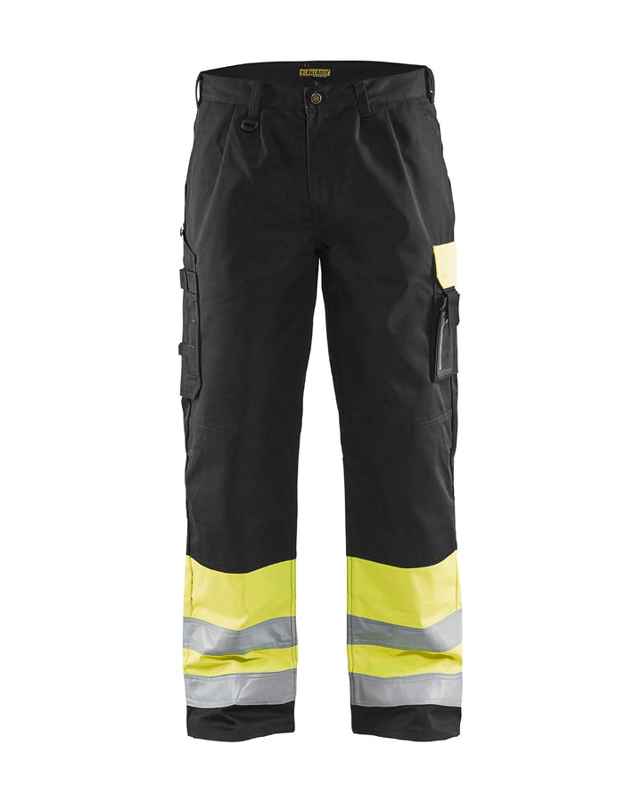 Blaklader 15841860 Hose mit hoher Sichtbarkeit, gelb/ schwarz, grootte C64 C64 Dark Yellow / Black,