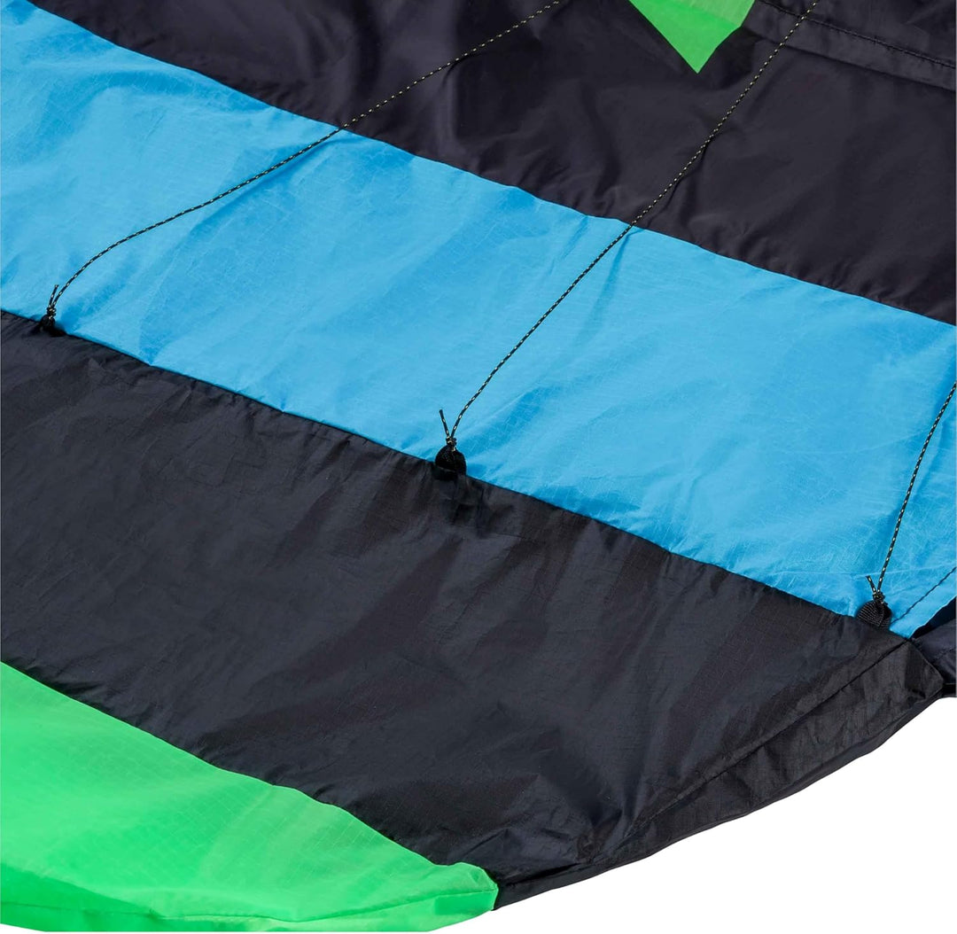 Wolkenstürmer® Paraflex Trainer 3-Leiner Lenkmatte 3.1 grün/orange - „Ready to Fly“ Kite Drachen ink