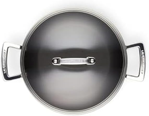 Le Creuset Aluminium-Antihaft Profipfanne mit Deckel, Ø 24 cm, Für alle Herdarten inkl. Induktion ge