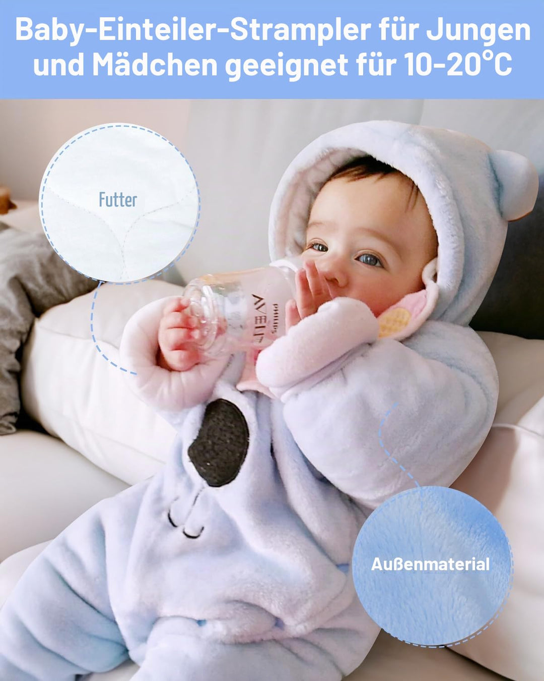 Baby Overall Winter Mit Kapuze Schneeanzug Flanell Strampler Spieler Spielanzug Mit Füsse Karikatur