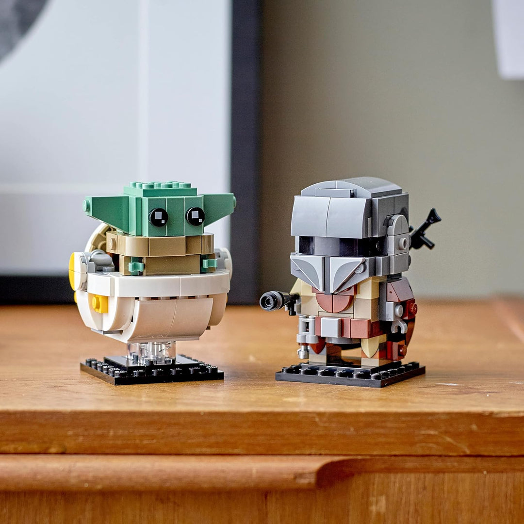 LEGO 75317 Star Wars Der Mandalorianer und das Kind, Sammlermodell, Bauset Baby Yoda, Bauset (295 Te