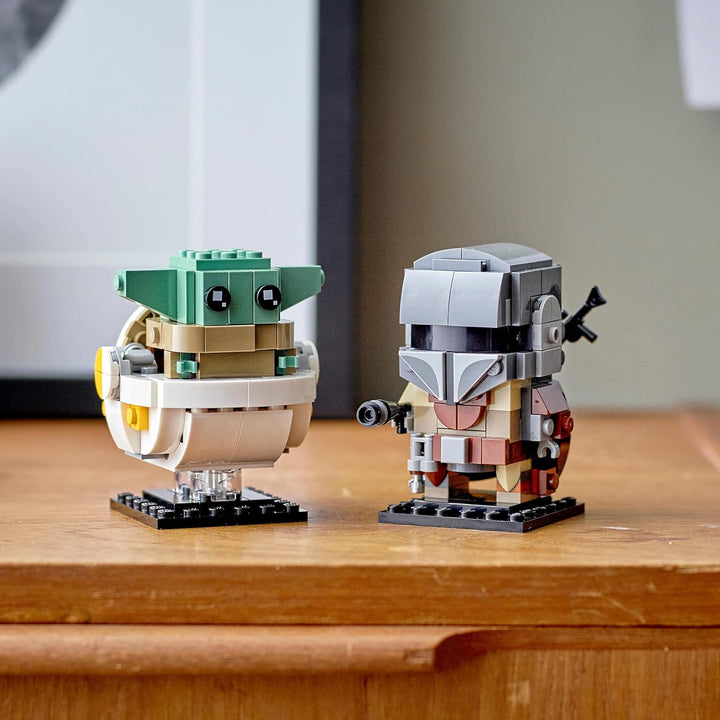 LEGO 75317 Star Wars Der Mandalorianer und das Kind, Sammlermodell, Bauset Baby Yoda, Bauset (295 Te