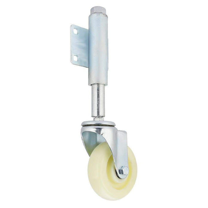 Tor Rad, 4"Tor Helfer Rad gefederte Lenkrolle Nylon + Metall, 440lbs Tragfähigkeit mit 6 Löchern