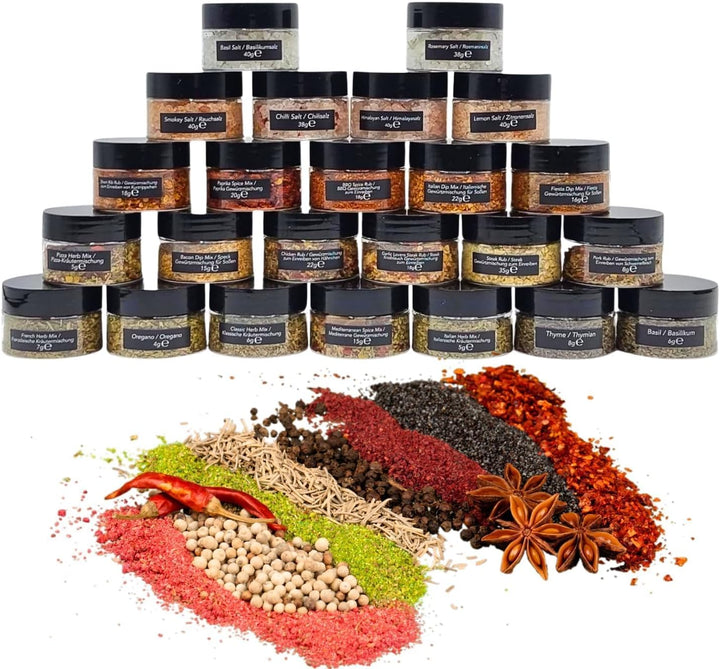 Gewürzkalender Adventskalender 2023 Only Spices Weihnachtskalender für Erwachsene 24 Gourmet Premium