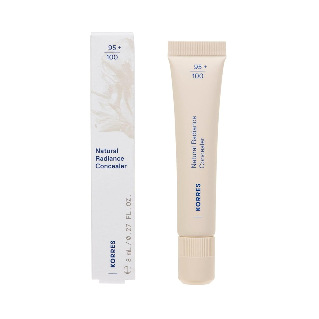 KORRES Natural Radiance Concealer Light 01, cremiger, leichter Concealer mit mittlerer Deckkraft und