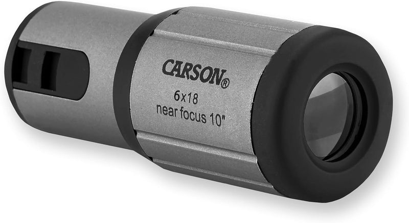 Carson Closeup kompaktes 6x18mm Monokular mit 25cm Nahfokusbereich (CF-618) CloseUp (CF-618), CloseU