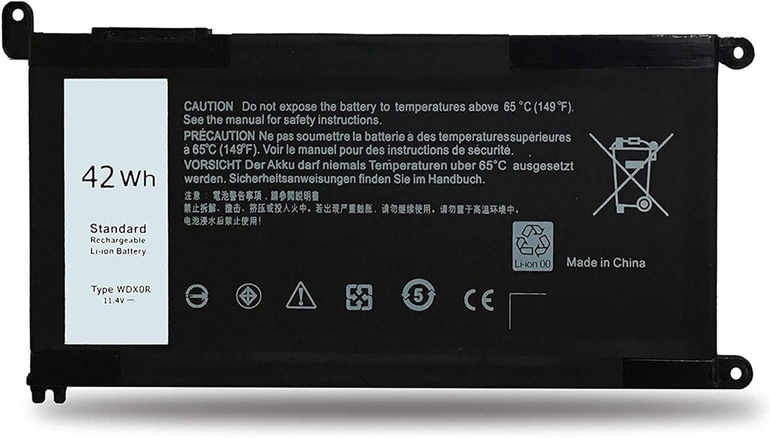 WDX0R Akku für Dell Inspiron 13-5000 13-7000 15-5000 15-7000 17-5000 P32E Series 17 5765/13 5368 537