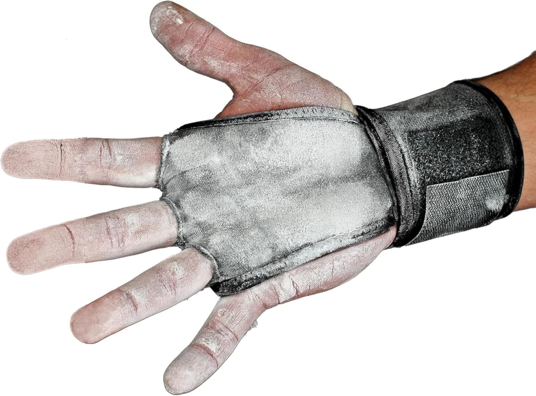 JerkFit WODies 2 in 1 Handgelenkbandage und Handflächenschutz XL Schwarz, XL Schwarz