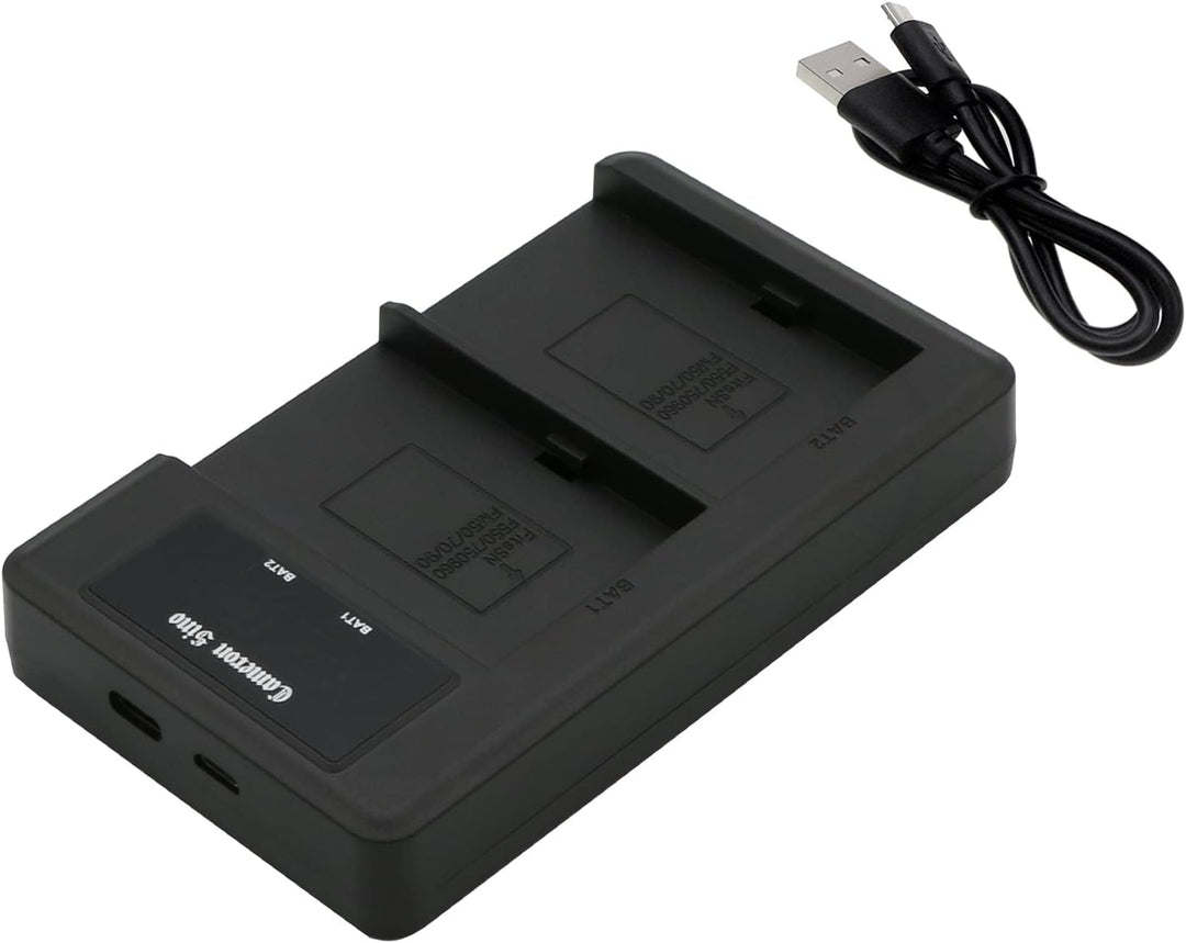 TCTK Ladegerät Kompatibel mit [Video Devices] 4K Recording Monitors, PIX 240i, PIX-E, Sound Devices