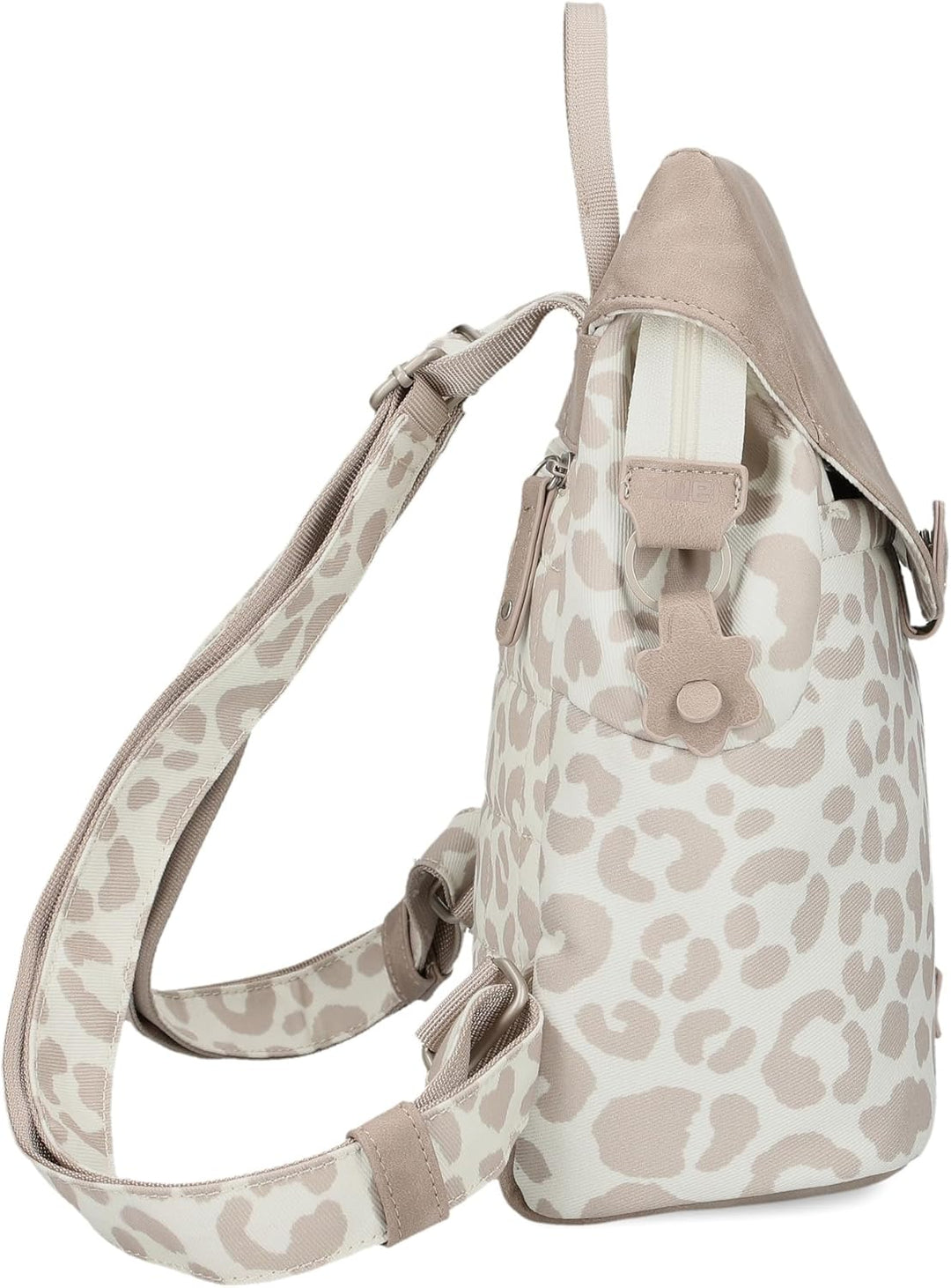 Zwei Damen City-Rucksack Olli OR8 kleiner Rucksack 5 Liter Lederoptik im Vintage-Style robust strapa