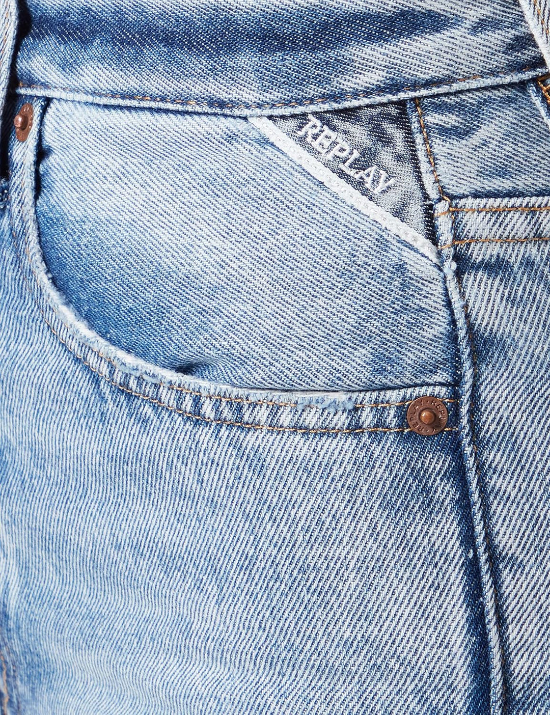 Replay Damen Jeans-Shorts 30W 010 Light Blue, 30W 010 Light Blue