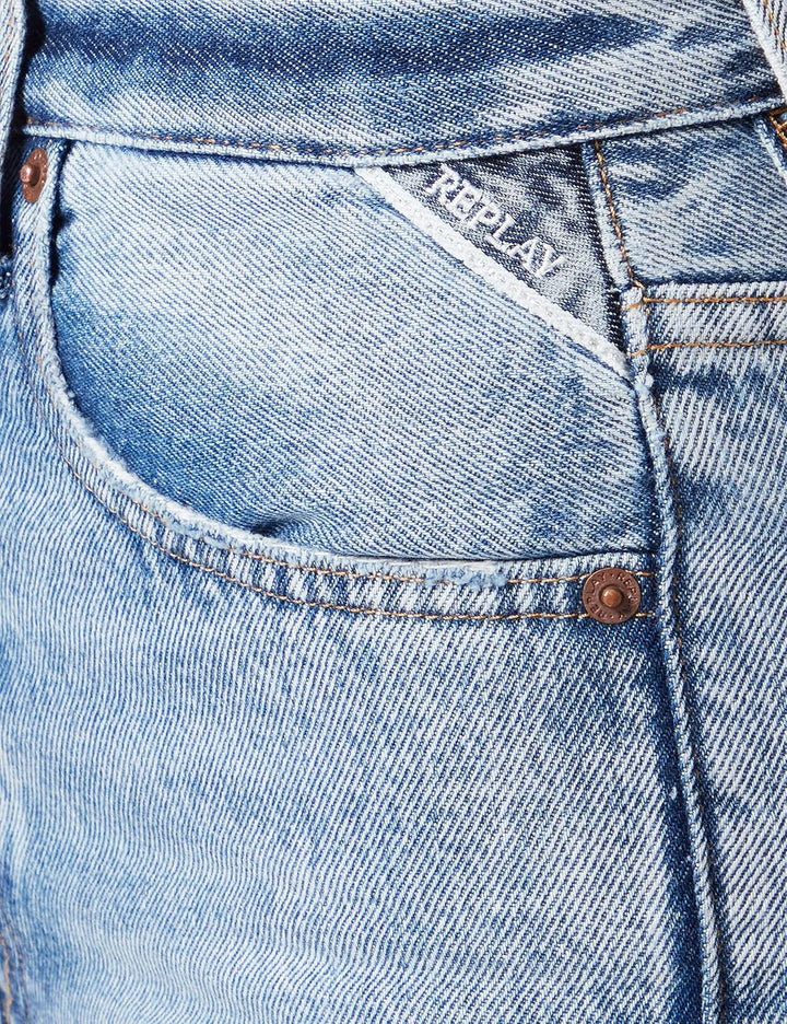 Replay Damen Jeans-Shorts 30W 010 Light Blue, 30W 010 Light Blue