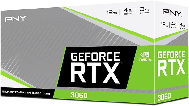 PNY GeForce RTX™ 3060 12GB VERTO Dual Fan Grafikkarte RTX 3060 VERTO