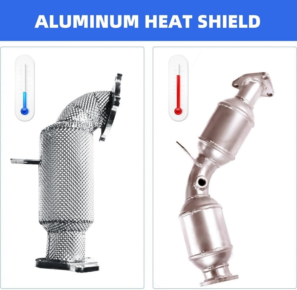 Hitzeschutzblech, 100cm x 40cm Aluminium Motorsport Isolierung, Motor-Wärmedämmung, Hitzeschutz Hitz