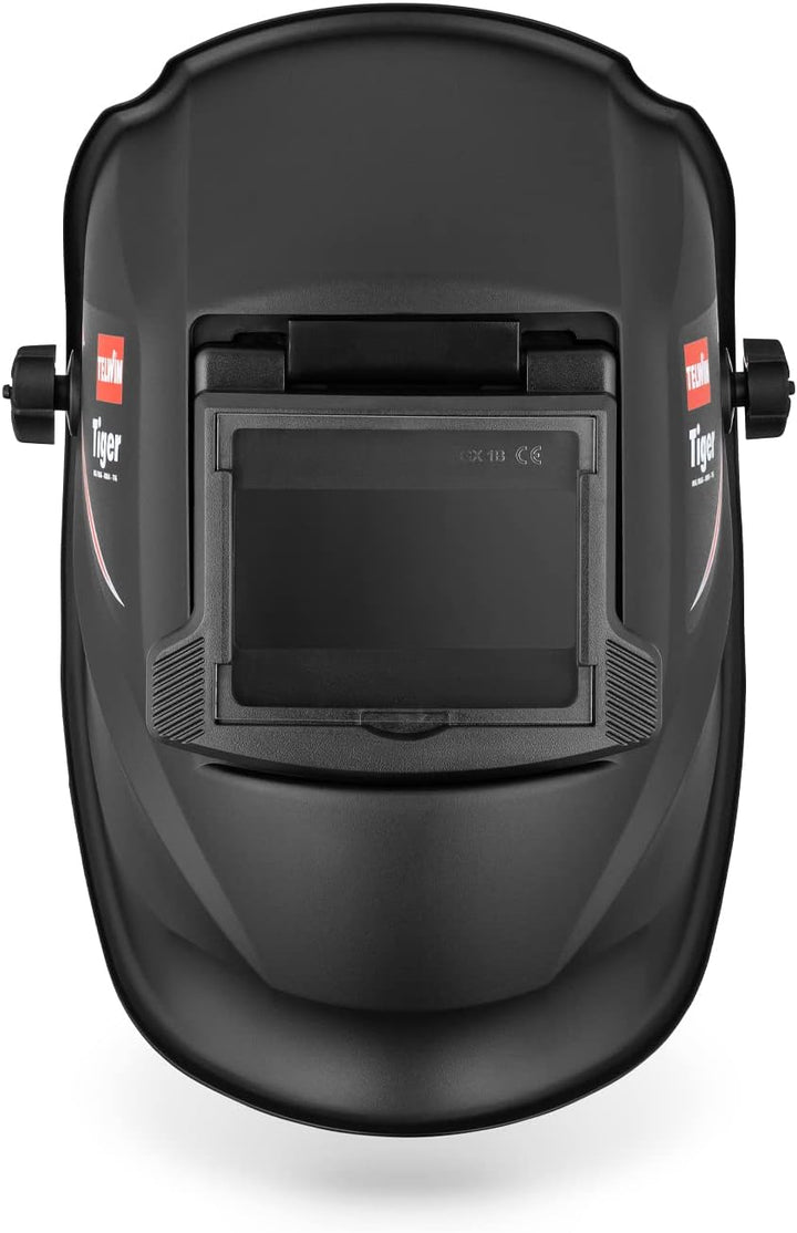 Telwin S.p.A. 802818 Tiger Schweisshelm für Mma/Mig-Mag/Wig Schweissen, Schwarz, Tiger