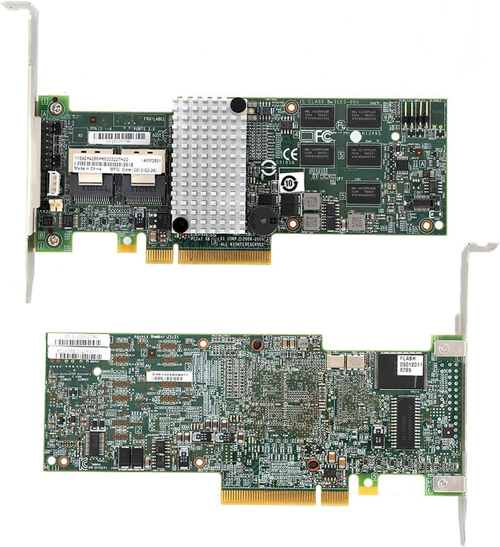 IBM M5015 Megaraid, SAS Controller RAID 6G PCIe Bang 9260‑8i SATA und Olufsen X8 für LSI 46M0851