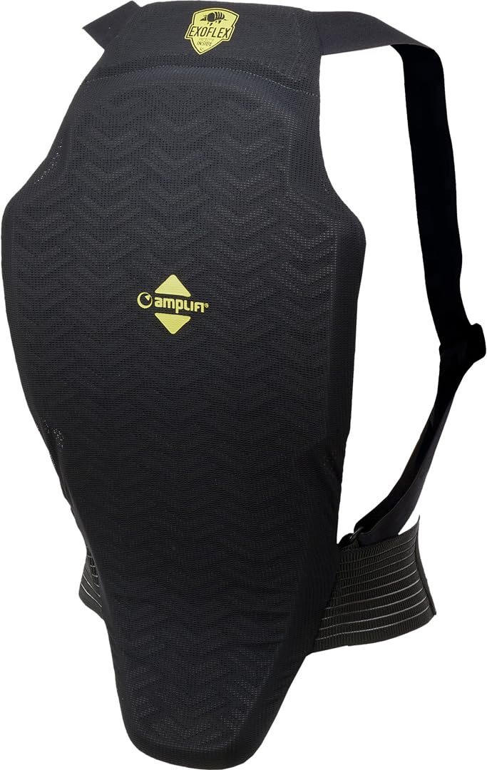 Amplifi Reactor Pack Schwarz - Leichter atmungsaktiver Rückenprotektor, Grösse M-L - Farbe Black