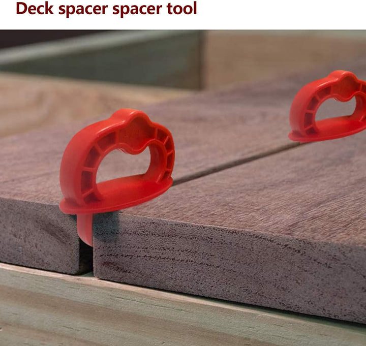 12 Stück Terrassendielen-Abstandshalter, Terrassendielen-Abstandshalter, Werkzeug für Terrassendiele