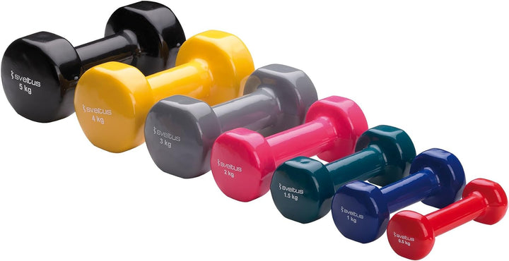 Paire dâ??haltères époxy Sveltus 3kg