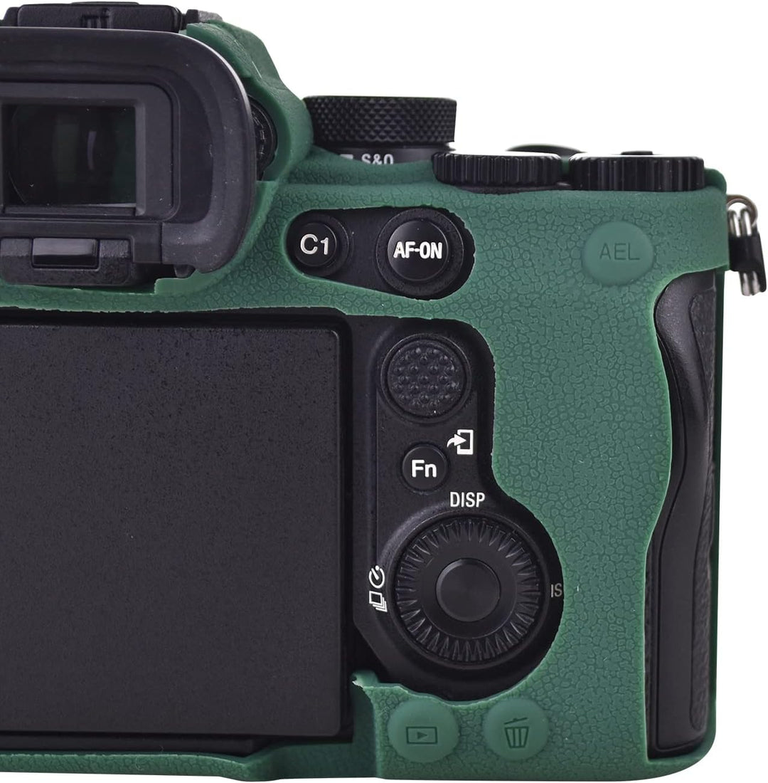 Rieibi Alpha 7 IV Digitalkamera Silikon Schutzhülle Sony A7 IV a7S III A1 Hülle Silikon Schutzhülle