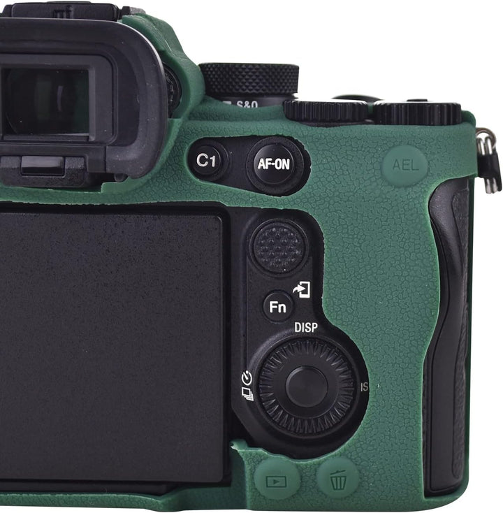 Rieibi Alpha 7 IV Digitalkamera Silikon Schutzhülle Sony A7 IV a7S III A1 Hülle Silikon Schutzhülle